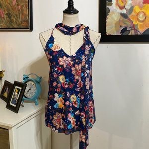 BEING DELETED Haute Hippie Silk Tank